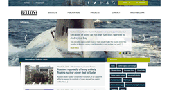 Desktop Screenshot of bellona.org