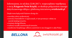 Desktop Screenshot of ksiegarnia.bellona.pl