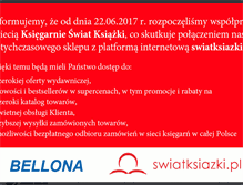 Tablet Screenshot of ksiegarnia.bellona.pl